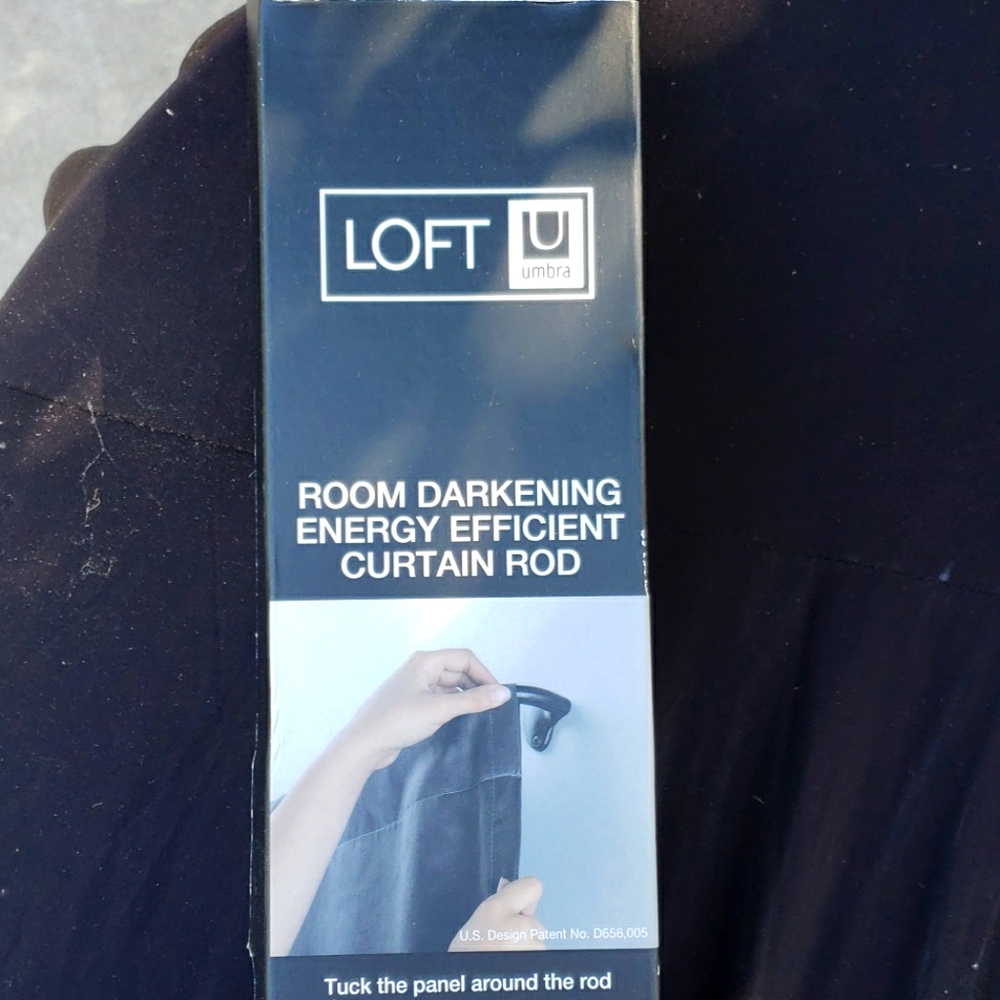 Room Darkening Energy Efficient Curtain Rod